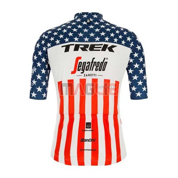 Maglia Trek Segafredo Campione Stati Uniti Manica Corta 2020